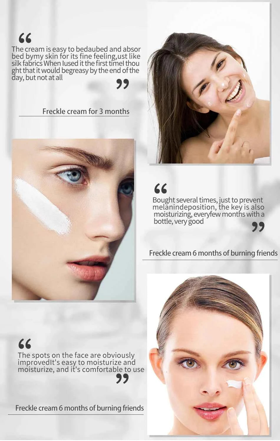 Dimollaure Whitening Freckle Cream Moisturize Firming Anti-Wrinkle Remove Dark Spots Melasma Melanin Bright Face Korea Skin Care