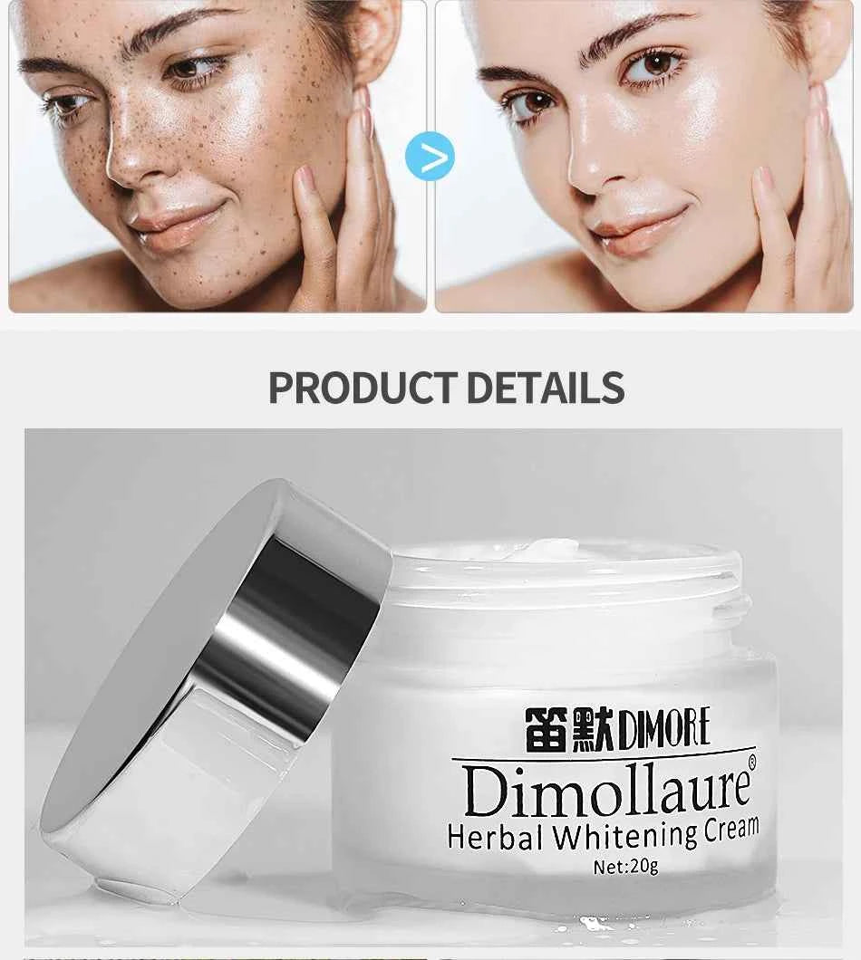 Dimollaure Whitening Freckle Cream Moisturize Firming Anti-Wrinkle Remove Dark Spots Melasma Melanin Bright Face Korea Skin Care