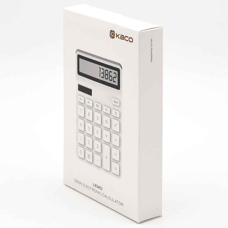 Original Xiaomi Youpin LEMO Rice Calculator 12-bit LED Display ABS Material 6 Degree Angle