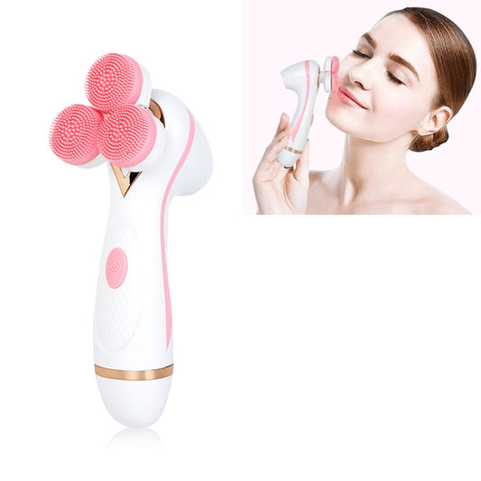 CNaier AE-878 USB Charging Silicone Face Skin Care Electric Facial Cleanser, AE-878(Pink), AE-878(Blue) SUNSKY