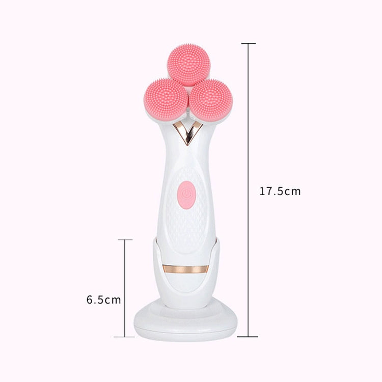 CNaier AE-878 USB Charging Silicone Face Skin Care Electric Facial Cleanser, AE-878(Pink), AE-878(Blue) SUNSKY