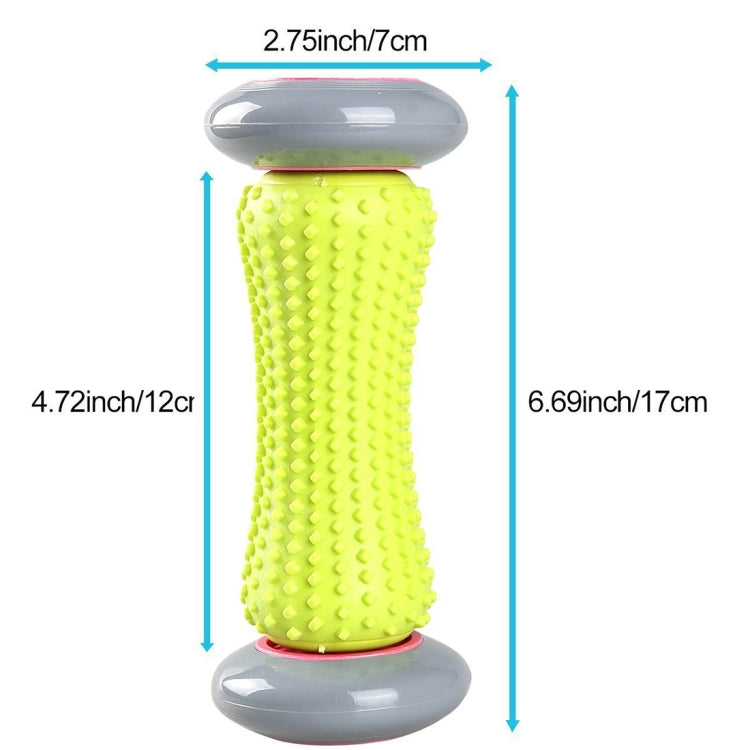 Yoga Health Care Wheel Neck Lumbar Leg Hand Foot Massage Wheel, Random Color Delivery, Length: 17cm - Shello's Creative Boutique