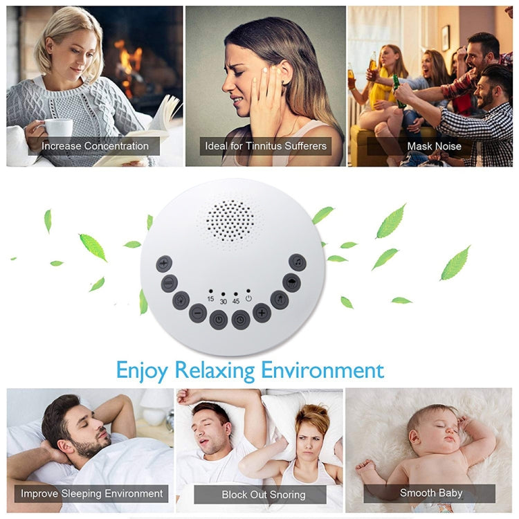 White Noise Sleep Aid Device Baby Sleep Crying Comforter, MY-511S - Shello's Creative Boutique