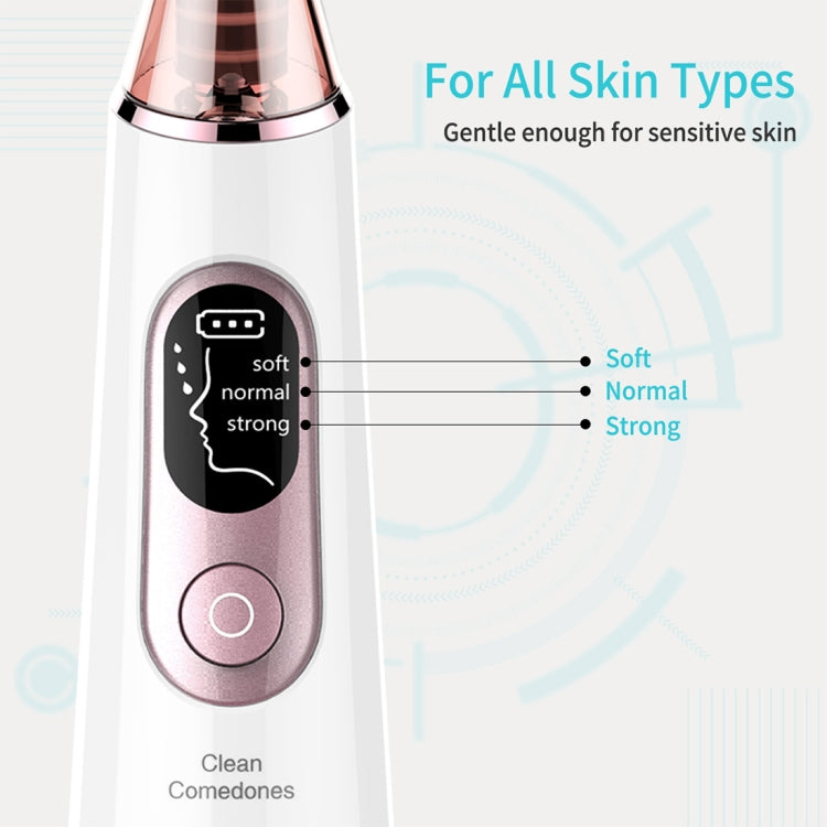 Xpreen Rechargeable Pore Cleanser Home Facial Beauty Device with LED Screen & 4 Probes, XPRE111 - Shello's Creative Boutique