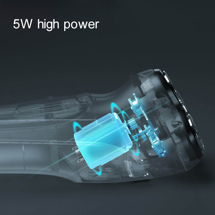 Original Xiaomi ENCHEN Water Proof Triple Rotary Double Ring Blade Shaving Head Electric Rechargeable Shaver For Men, Electric Shaver - Shello's Creative Boutique