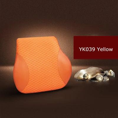 1PCS Memory foam car seat headrest pillow solid neck rest waist back support cushion set - Shello's Creative Boutique