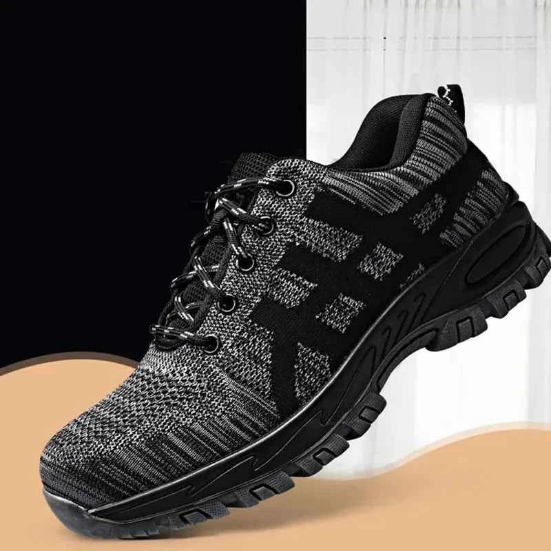 Indestructible Steel Toe Work Sneakers for Men - Anti-Puncture Safety Boots - Shello's Creative Boutique
