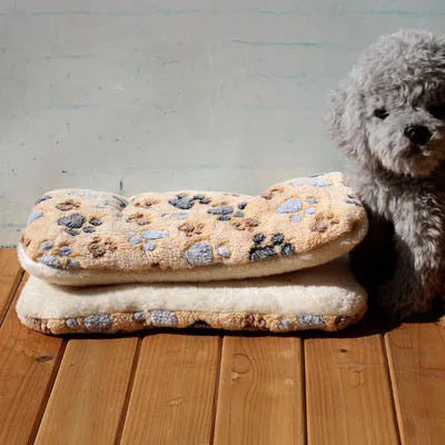 Warm Soft Fleece Pet Mat Travel Cat Litter Dog Blanket Puppy Cushion Pet Pad Dog Bed Cheap 5 Size for Small And Large Dogs eprolo