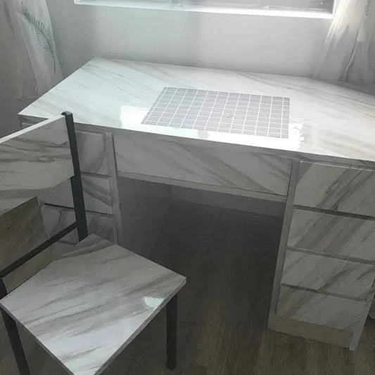 Modern Waterproof Vinyl Desktop for Stylish Living Room Furniture - Shello's Creative Boutique