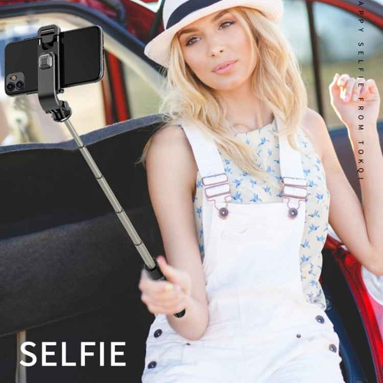 L03 Aluminum Alloy Foldable Bluetooth Tripod Selfie Stick