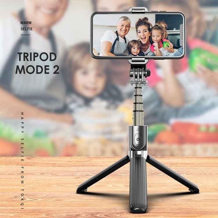 L03 Aluminum Alloy Foldable Bluetooth Tripod Selfie Stick - Shello's Creative Boutique
