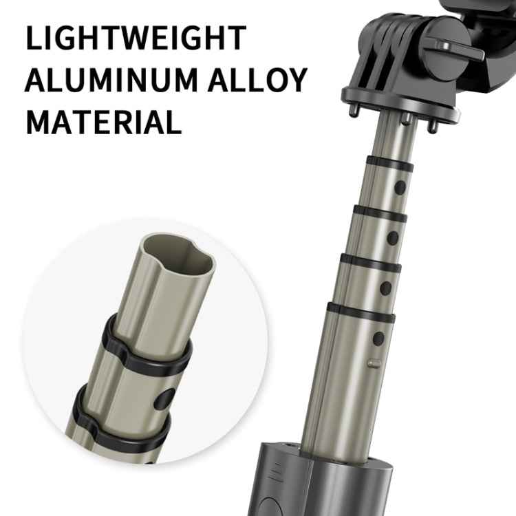 L03 Aluminum Alloy Foldable Bluetooth Tripod Selfie Stick