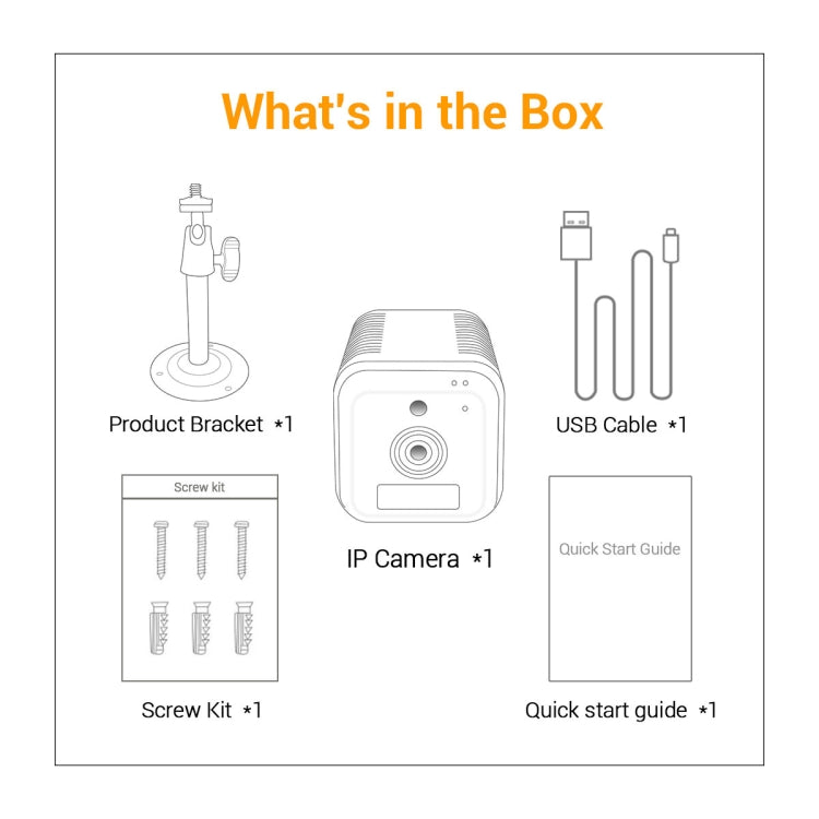 ESCAM G18 1080P Full HD Rechargeable Battery WiFi IP Camera, Support Night Vision / PIR Motion Detection / TF Card / Two Way Audio, G18 SUNSKY