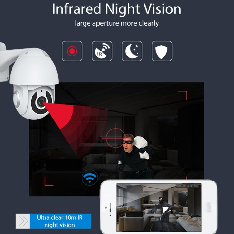 NEO NIP-33RQ WiFi Outdoor Smart PT IP Camera, NIP-33RQ SUNSKY