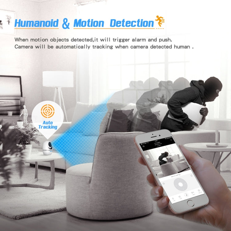 ESCAM PVR008 HD 1080P WiFi IP Camera, Support Motion Detection / Night Vision, IR Distance: 10m, AU Plug, PVR008 SUNSKY