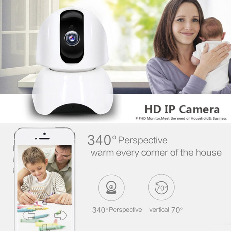 Anpwoo-YT003 2.0 Mega 3.6mm Lens Wide Angle 1080P Smart WIFI Monitor Camera , Support Night Vision & TF Card Expansion Storage, EU Plug, YT003 SUNSKY