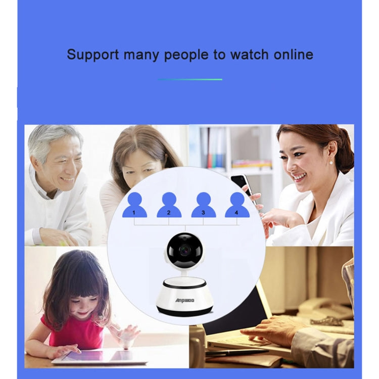 Anpwoo YT001 720P HD WiFi IP Camera with 6 PCS Infrared LEDs, Support Motion Detection & Night Vision & TF Card(Max 64GB), YT001 SUNSKY