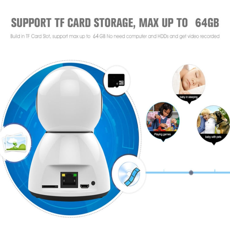 Anpwoo Snowman 1080P HD WiFi IP Camera, Support Motion Detection & Infrared Night Vision & TF Card(Max 64GB), Snowman SUNSKY