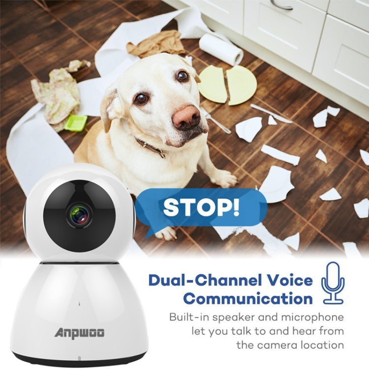 Anpwoo Snowman 1080P HD WiFi IP Camera, Support Motion Detection & Infrared Night Vision & TF Card(Max 64GB), Snowman SUNSKY