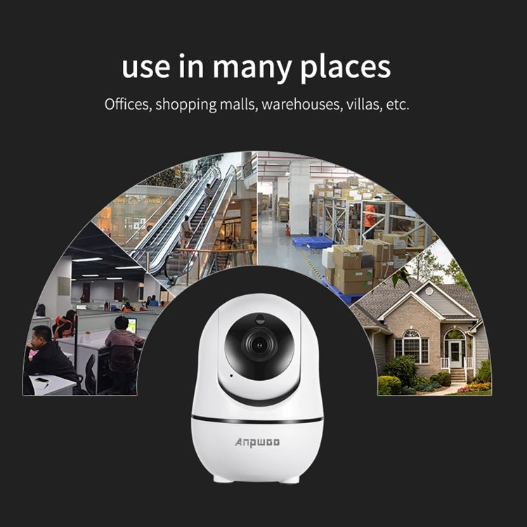 Anpwoo YT008 720P HD WiFi IP Camera, Support Motion Detection & Infrared Night Vision & SD Card(Max 32GB), YT008 SUNSKY