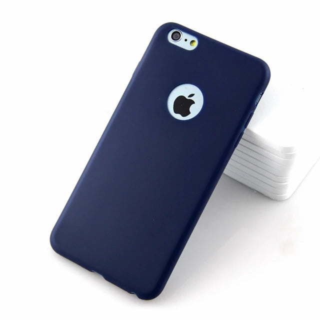 SIXEVE Original Soft Silicone Case – Cute Candy Anti-Knock Cover for iPhone 5 to XS Max