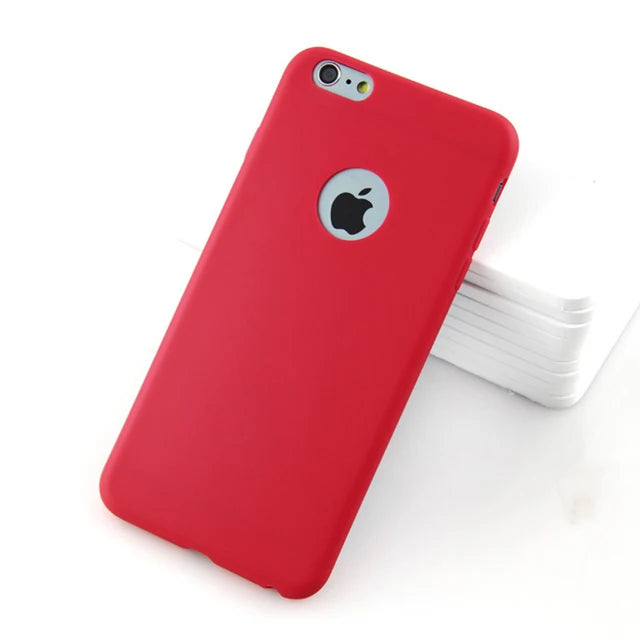 SIXEVE Original Soft Silicone Case – Cute Candy Anti-Knock Cover for iPhone 5 to XS Max