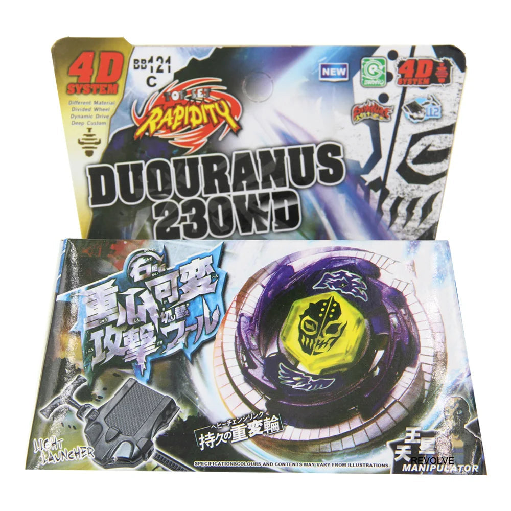 Children Toys SPINNING TOP Metal Fusion BB121B L-DRAGO GUARDIAN S130MB 4D System - STARTER SET WITH LAUNCHER Children Toys Shello's Creative Boutique