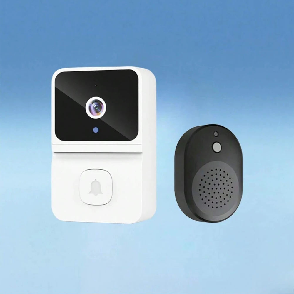 Wireless WiFi Outdoor Doorbell Camera with HD Video, Night Vision & Kement App