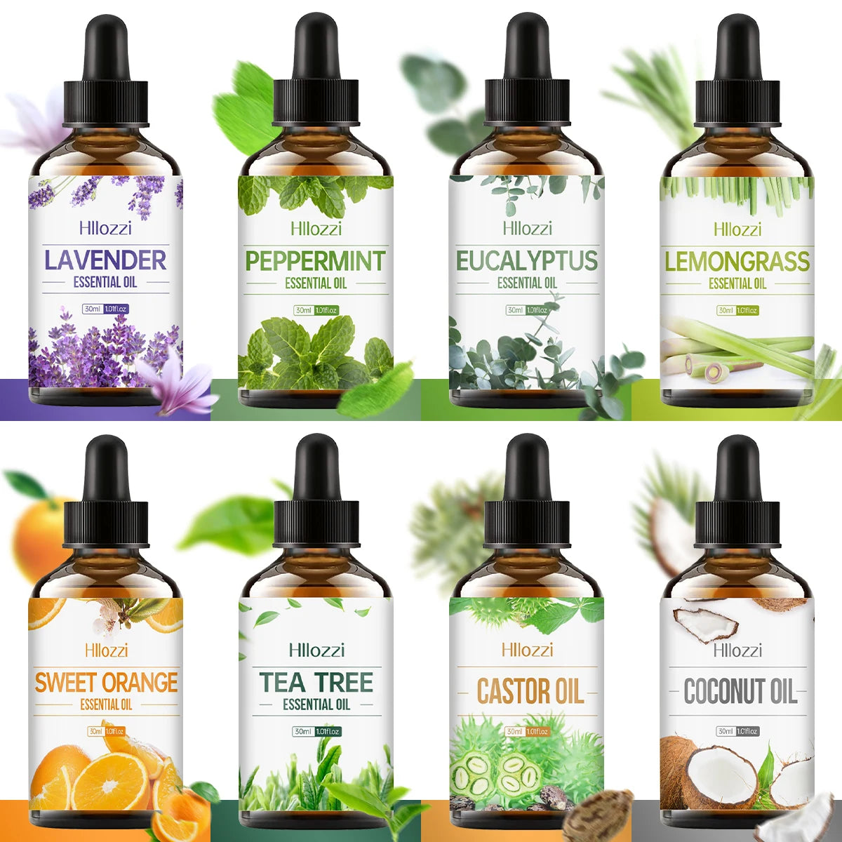 Hllozzi Pure Plant Essential Oil – 30ml Moisturizing & Hydrating Massage Elixir for Face & Body - Shello's Creative Boutique