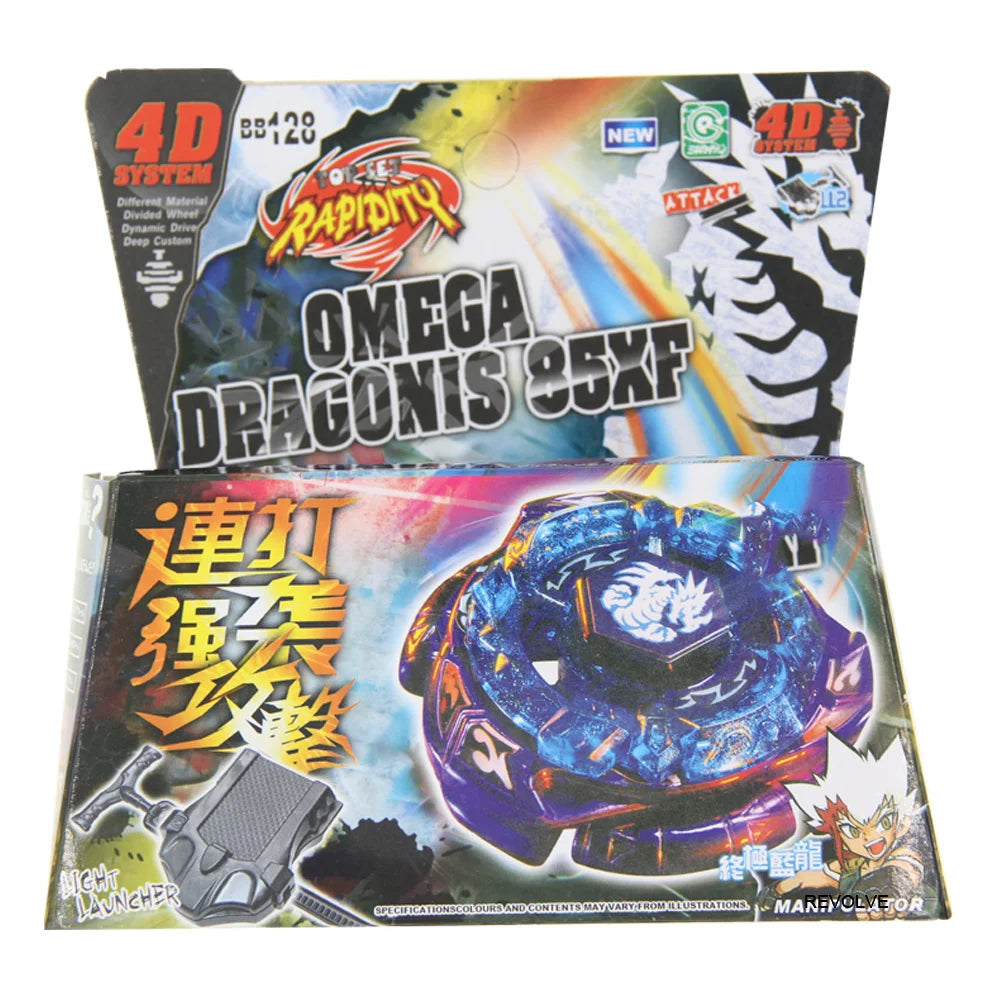 Children Toys SPINNING TOP Metal Fusion BB121B L-DRAGO GUARDIAN S130MB 4D System - STARTER SET WITH LAUNCHER Children Toys Shello's Creative Boutique