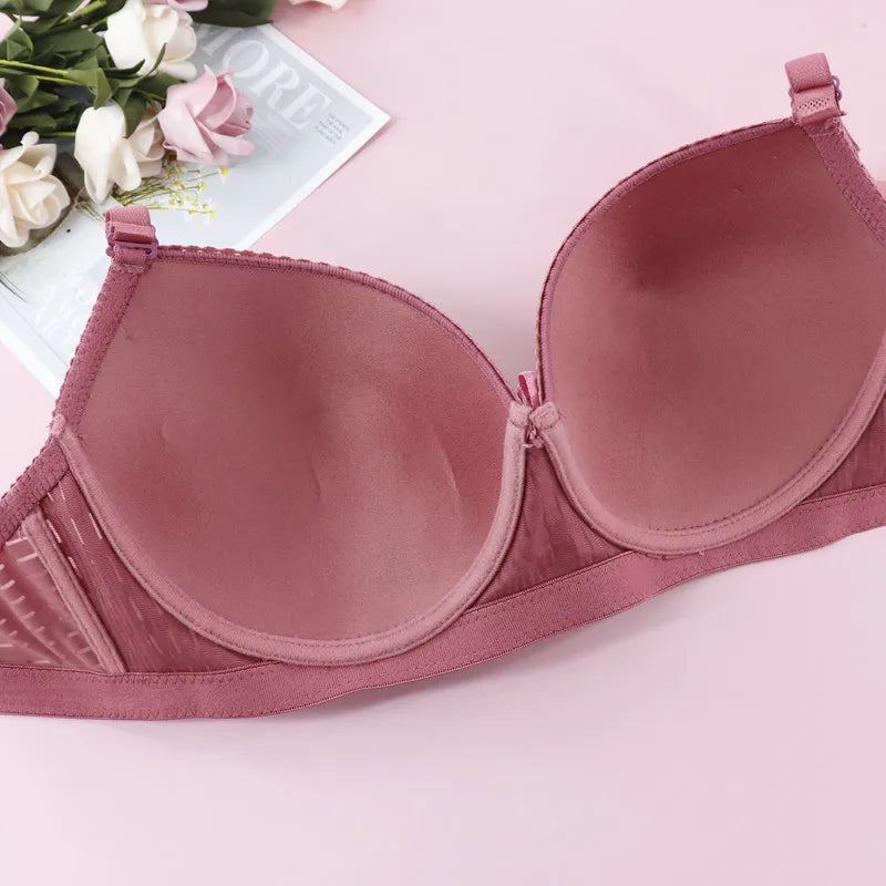 Beauwear Plus Size Minimizer Bra – Full Cup No-Padding Brassiere with Convertible Straps (C–E Cup, 42–48 Band)
