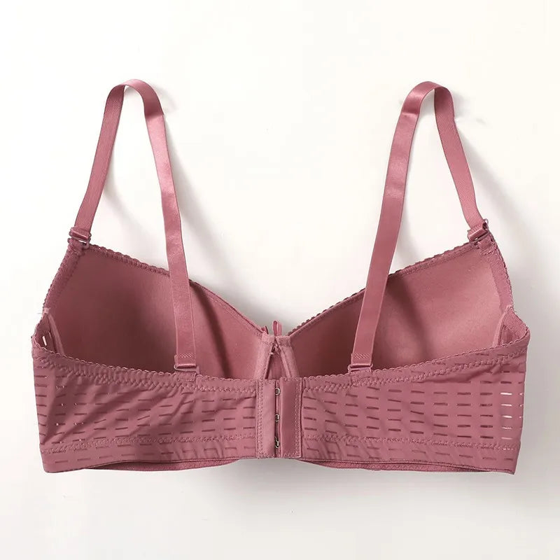 Beauwear Plus Size Minimizer Bra – Full Cup No-Padding Brassiere with Convertible Straps (C–E Cup, 42–48 Band)