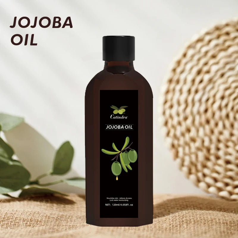 Catindra Jojoba Oil ā 120ml Firm Skin Moisturizing Organic Face & Body Cream - Shello's Creative Boutique