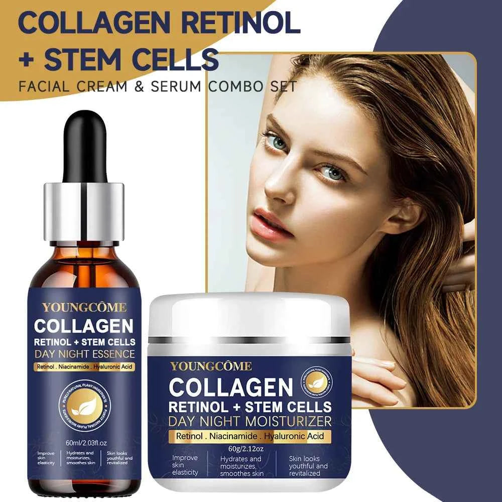 YOUNGCOME Neck and face set night cream for women anti aging retinol Anti Aging Face Lifting Nourishing Repair Collagen