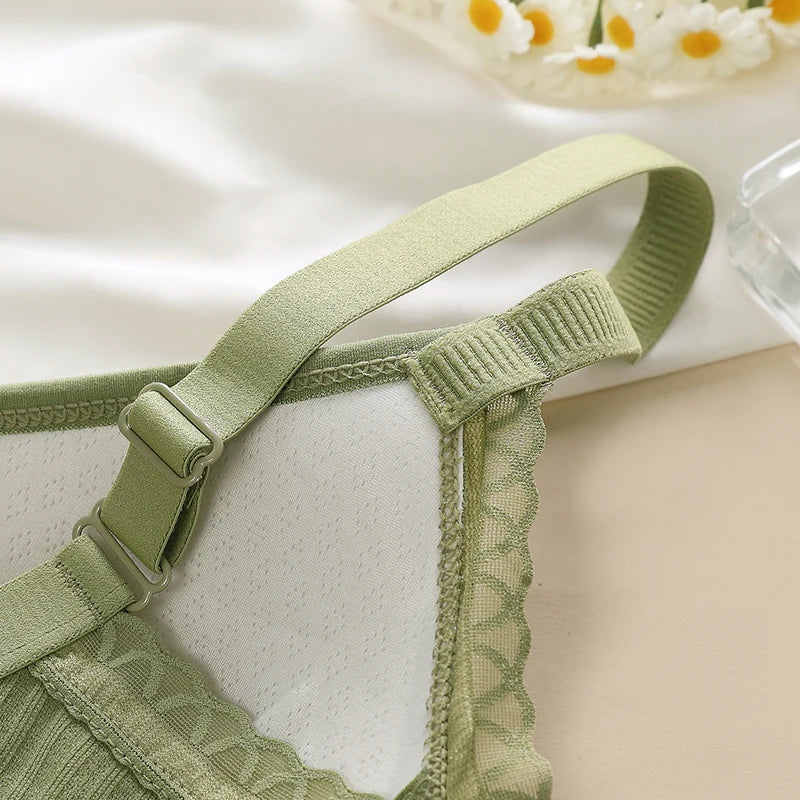 Everyday Seamless Bra & Brief Set – Soft Ribbed Comfort by NoEnName_Null