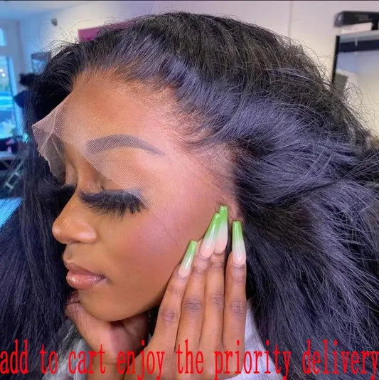 13x4 HD Transparent Lace Frontal - 100% Human Hair Pre-Plucked with Bleached Knots & Baby Hair - Shello's Creative Boutique