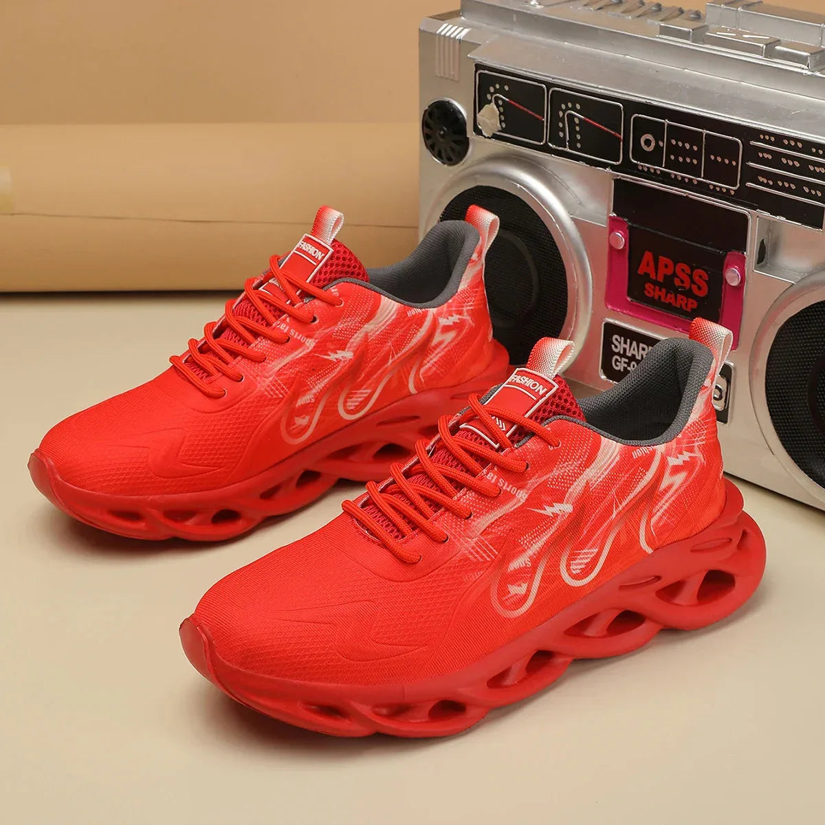 Unisex Lightweight Running Shoes - Breathable Mesh Tennis Trainers for Men & Women 2025 - Shello's Creative Boutique