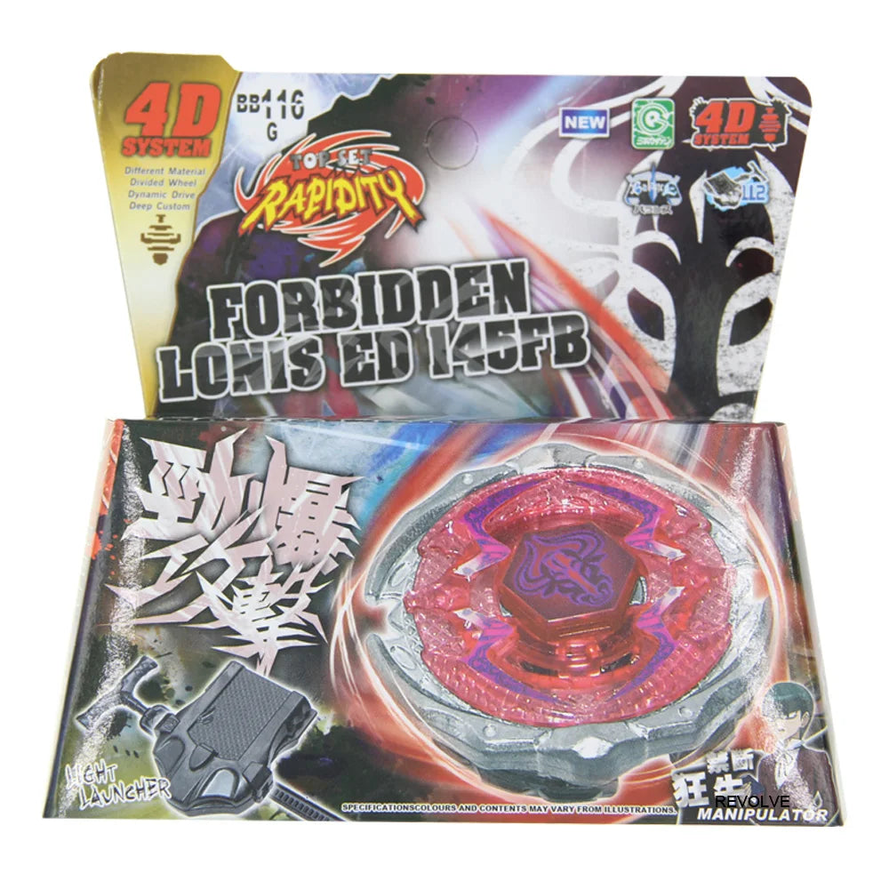 Children Toys SPINNING TOP Metal Fusion BB121B L-DRAGO GUARDIAN S130MB 4D System - STARTER SET WITH LAUNCHER Children Toys Shello's Creative Boutique