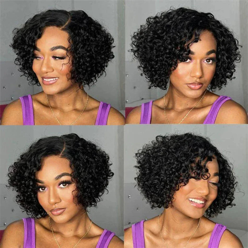 100g Curly Hair Bundles - Remy Water Wave Human Hair Weave Extensions - Shello's Creative Boutique