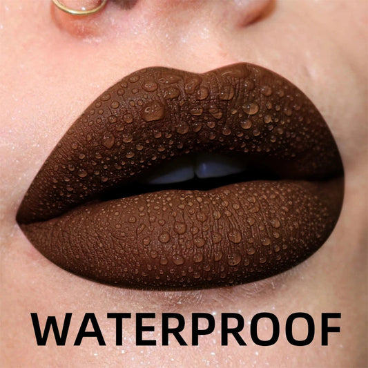 1Pcs Matte Waterproof Color Lip Gloss Lasting Liquid Lipstick Velvet Sexy Lip Glaze Makeup Lip tint Beauty lip stain Cosmetic - Shello's Creative Boutique