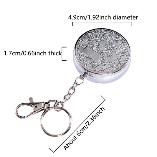 Mini Portable Stainless Steel Ashtray With Lid – Pocket & Car Ashtray for Travel