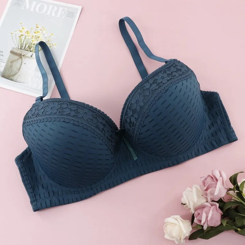 Beauwear Plus Size Minimizer Bra – Full Cup No-Padding Brassiere with Convertible Straps (C–E Cup, 42–48 Band)
