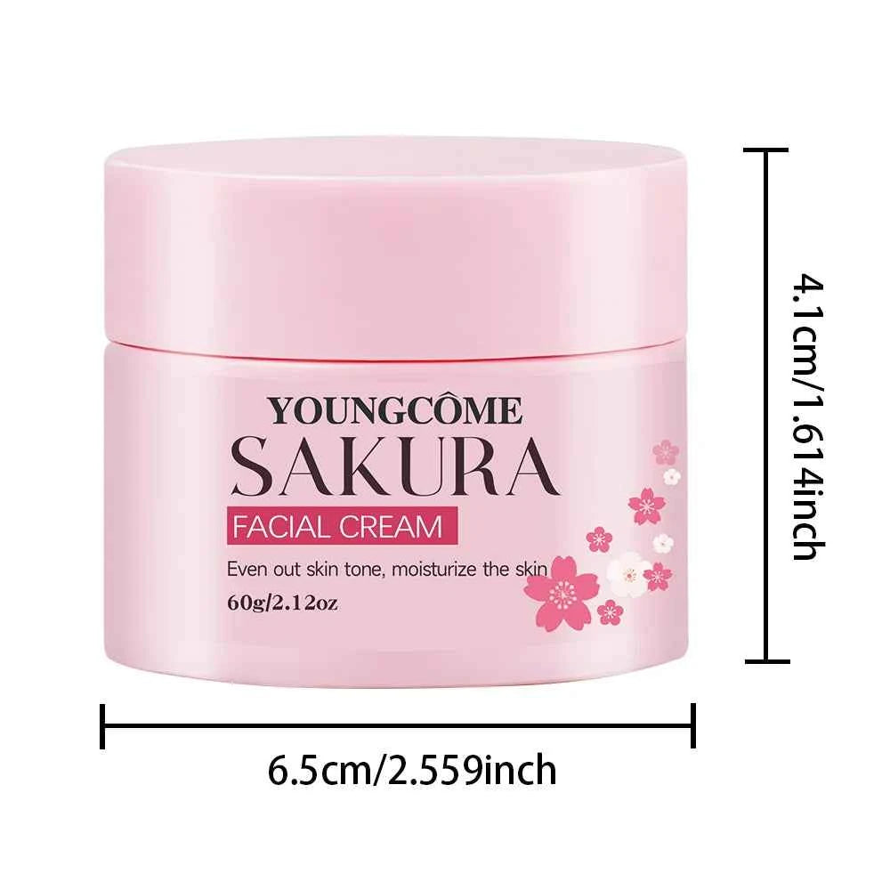 Sakura Blossom Retinol Collagen anti-aging Face Cream Facial Care Cream deeply nourishes Suitable for dry and rough skin