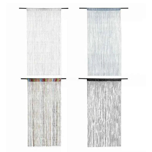 Beaded Door Curtain 100x200cm - Fly Screen & Decorative Room Divider - Shello's Creative Boutique
