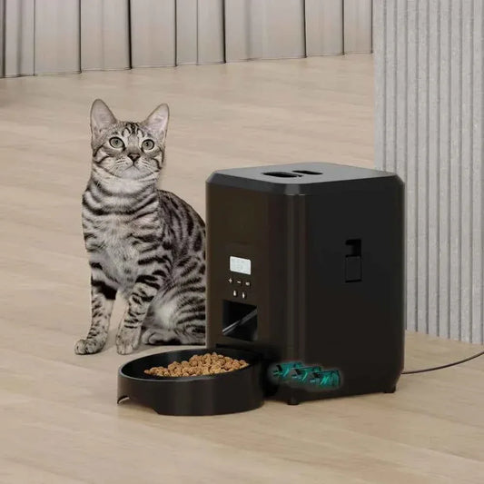 Smart Automatic Pet Feeder - Timed Portion Control for Cats & Dogs - Shello's Creative Boutique