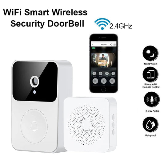 WiFi 2.4G Video Doorbell with Visual Intercom & Voice Change