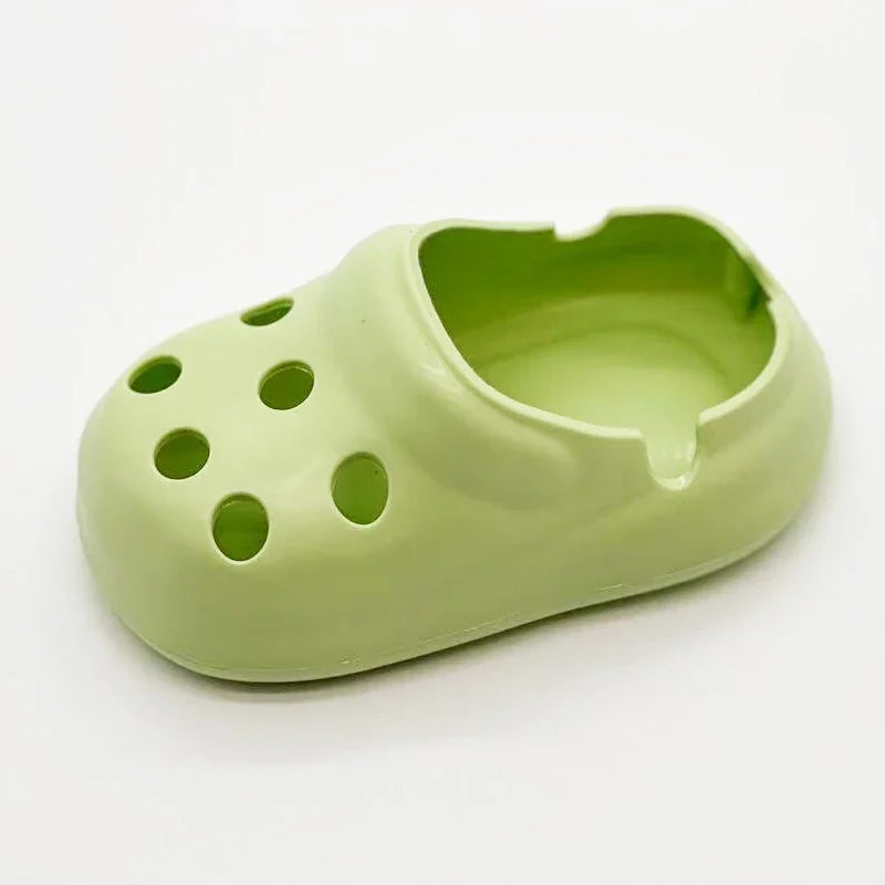 Cute Shoe Ashtray – Flame Retardant Anti-Fly Ash PP Ashtray for Home, Office & Hotel