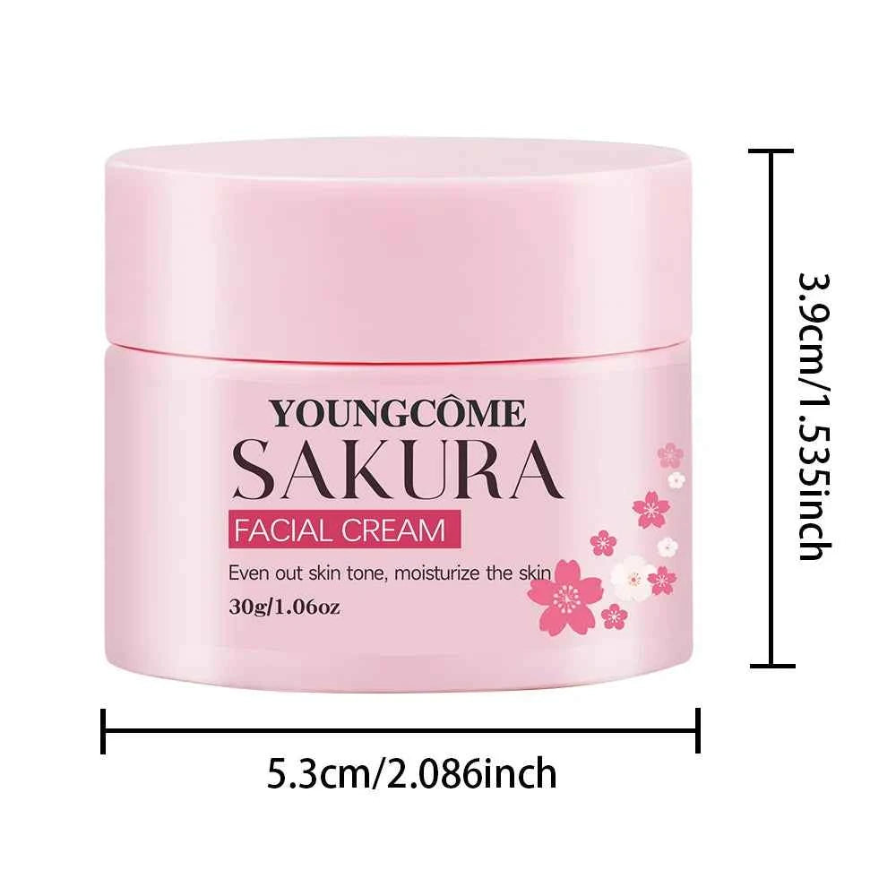 Sakura Blossom Retinol Collagen anti-aging Face Cream Facial Care Cream deeply nourishes Suitable for dry and rough skin