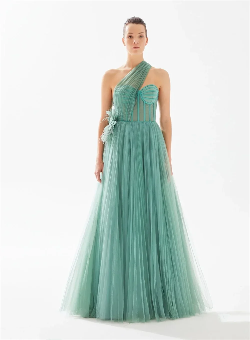 Elegant Evening Dress for Formal Occasions - Wedding & Cocktail Gown | Customizable