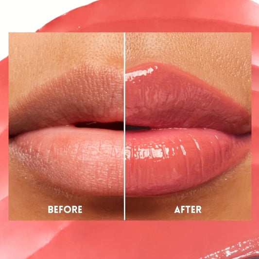Glass Shine Lip Glaze, Mirror Finish Lipstick, Waterproof, Long Lasting, Non-Transfer, Plumping, Nude Shades - Shello's Creative Boutique